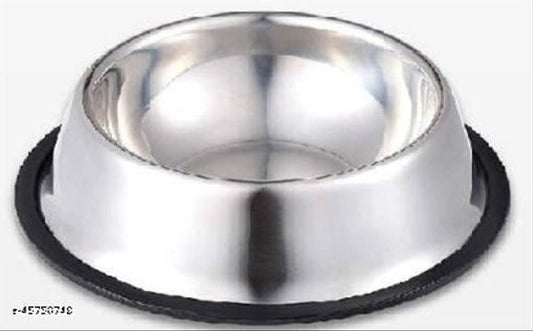 Stainless Steel Feeding Bowls for Pet (Multicolor, 1200 ml)